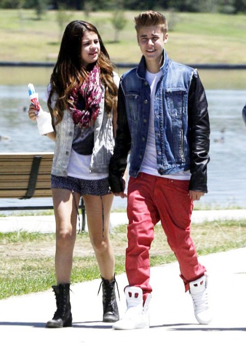 Justin Bieber and Selena Gomez-juntos